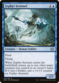 Zephyr Sentinel [La guerre des frères] 