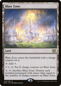 Blast Zone (Pack Promo) [Promotions de la guerre des frères] 