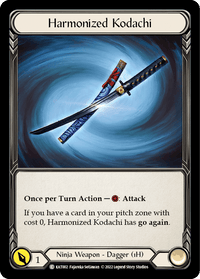 Harmonized Kodachi [KAT002] (Outsiders Katsu Blitz Deck) - POKÉ JEUX