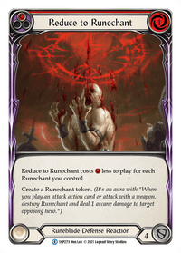 Reduce to Runechant (Red) [1HP273] (History Pack 1) - POKÉ JEUX