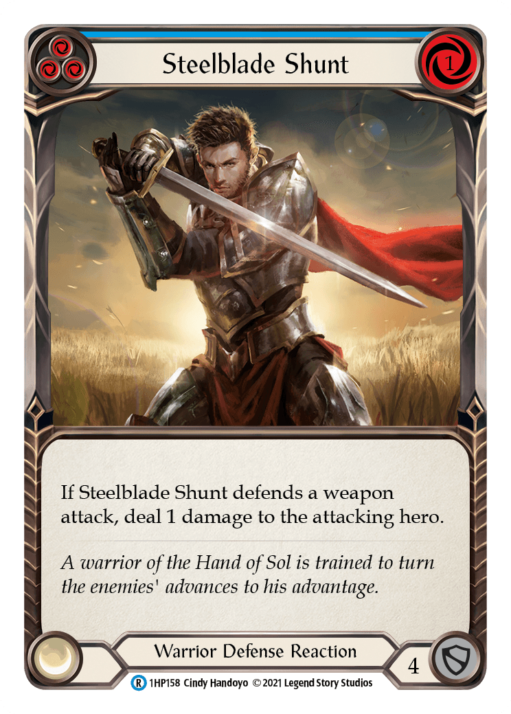 Steelblade Shunt (Blue) [1HP158] (History Pack 1) - POKÉ JEUX