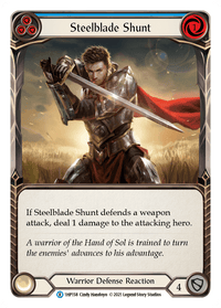 Steelblade Shunt (Blue) [1HP158] (History Pack 1) - POKÉ JEUX