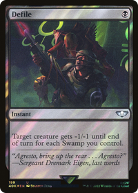 Defile (Surge Foil) [Warhammer 40,000]