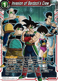 Invasion of Bardock's Crew (Rare) (BT13-027) [Supreme Rivalry] - POKÉ JEUX