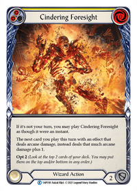 Cindering Foresight (Yellow) [1HP318] (History Pack 1) - POKÉ JEUX