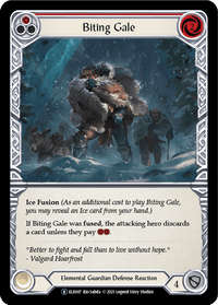 Biting Gale (Red) [U-ELE007] (Tales of Aria Unlimited) Unlimited Normal - POKÉ JEUX