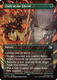 Clash of the Eikons (Borderless) (FIN-341) - FINAL FANTASY