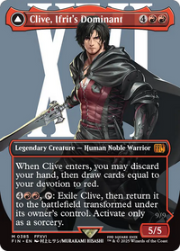 Clive, Ifrit's Dominant (Borderless) (0385) (FIN-385) - FINAL FANTASY