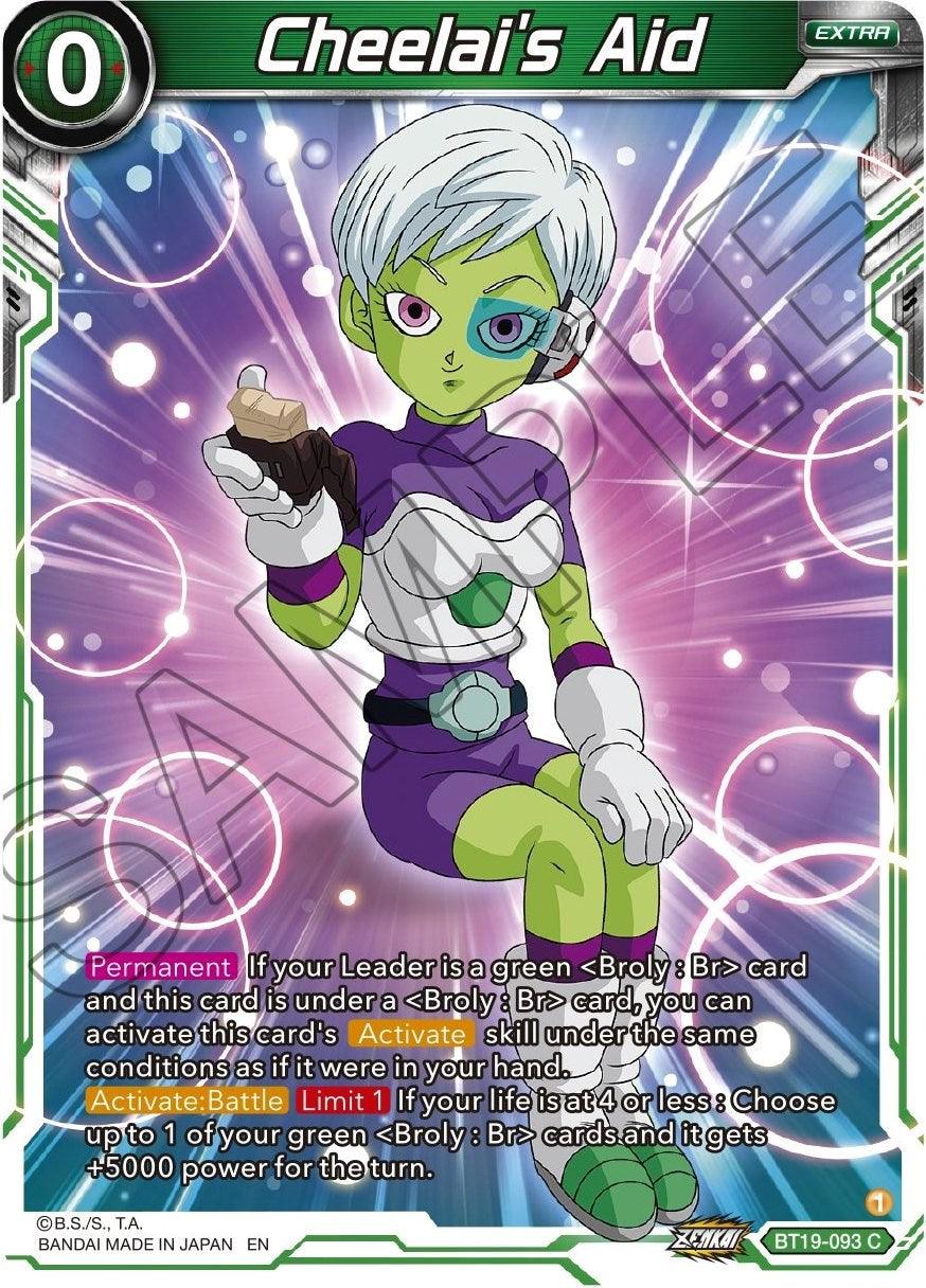 Cheelai's Aid (BT19-093) [Fighter's Ambition] - POKÉ JEUX