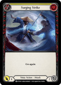 Surging Strike (Yellow) [U-WTR108] (Welcome to Rathe Unlimited) Unlimited Normal - POKÉ JEUX