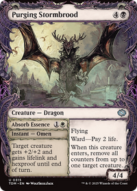 Purging Stormbrood (Showcase) (TDM-315) - Tarkir: Dragonstorm