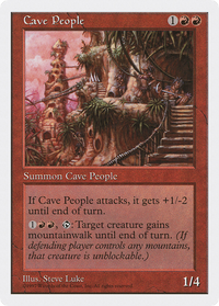 Cave People [Fifth Edition]