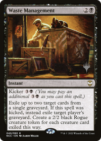 Waste Management (Promo Pack) [Streets of New Capenna Commander Promos]