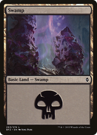 Swamp (263) [Battle for Zendikar]