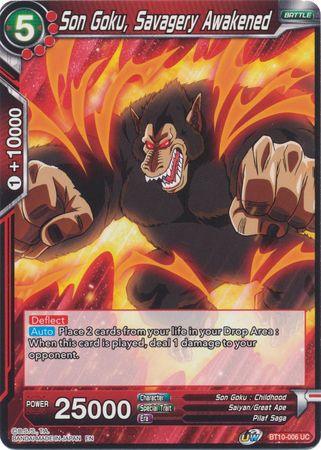 Son Goku, Savagery Awakened (BT10-006) [Rise of the Unison Warrior] - POKÉ JEUX