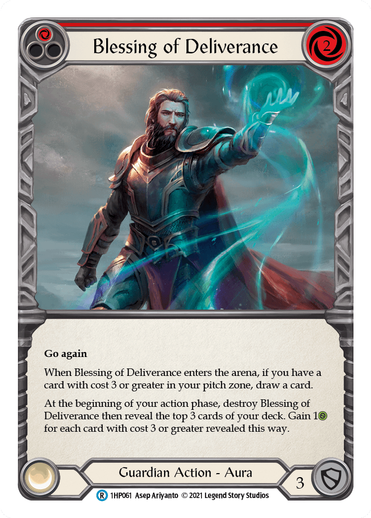 Blessing of Deliverance (Red) [1HP061] (History Pack 1) - POKÉ JEUX