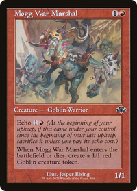 Mogg War Marshal (Rétro) [Dominaria Remastered] 