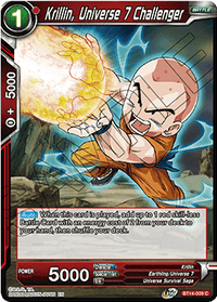 Krillin, Universe 7 Challenger (BT14-009) [Cross Spirits] - POKÉ JEUX