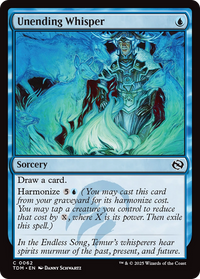 Unending Whisper (TDM-062) - Tarkir: Dragonstorm Foil