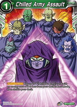 Chilled Army Assault (Rare) (BT13-089) [Supreme Rivalry] - POKÉ JEUX