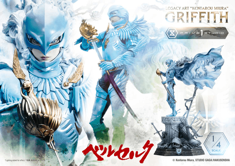 Legacy Art "Kentarou Miura" Berserk Griffith 1/4 Scale (Pre-Order)