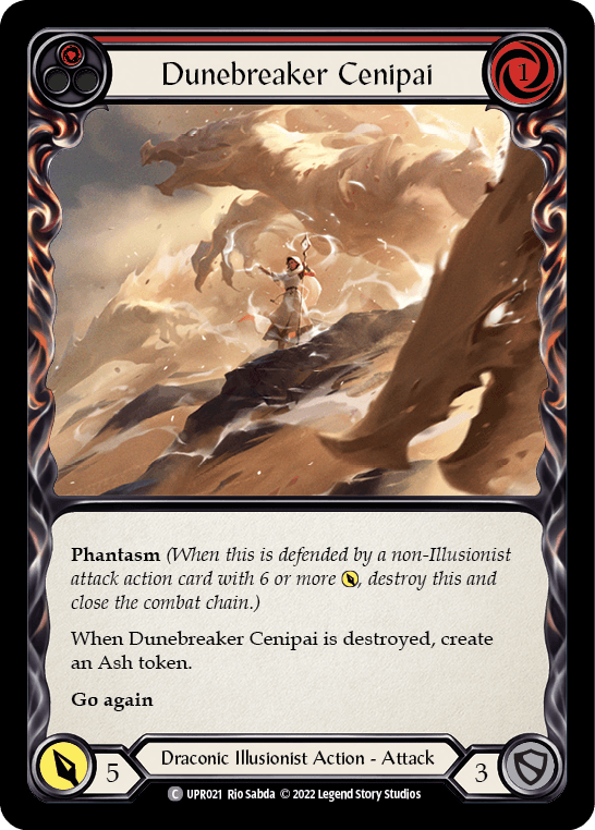 Dunebreaker Cenipai (Red) [UPR021] (Uprising) - POKÉ JEUX