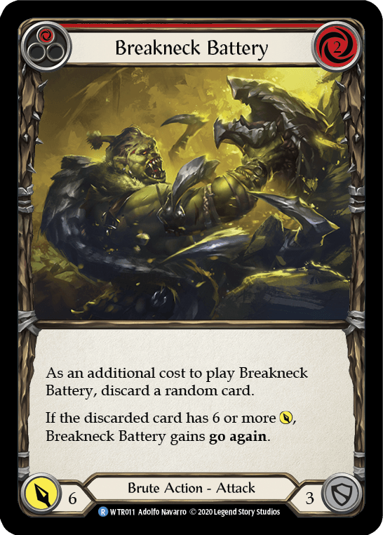 Breakneck Battery (Red) [U-WTR011] (Welcome to Rathe Unlimited) Unlimited Rainbow Foil - POKÉ JEUX