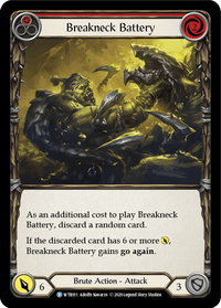 Breakneck Battery (Red) [U-WTR011] (Welcome to Rathe Unlimited) Unlimited Rainbow Foil - POKÉ JEUX