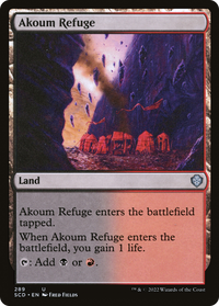 Refuge Akoum [Decks Starter Commander] 
