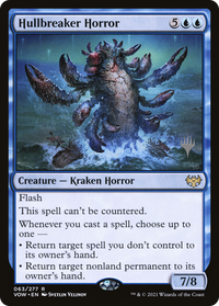 Hullbreaker Horror (Promo Pack) [Innistrad: Crimson Vow Promos]