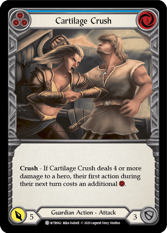 Cartilage Crush (Blue) [U-WTR062] (Welcome to Rathe Unlimited) Unlimited Rainbow Foil - POKÉ JEUX