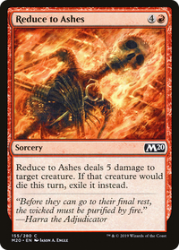 Reduce to Ashes [Core Set 2020]