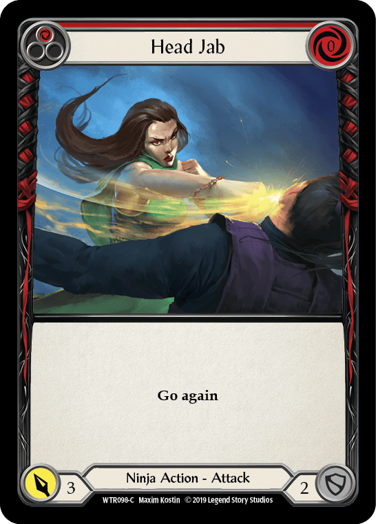 Head Jab (Red) [WTR098-C] (Welcome to Rathe) Alpha Print Normal - POKÉ JEUX