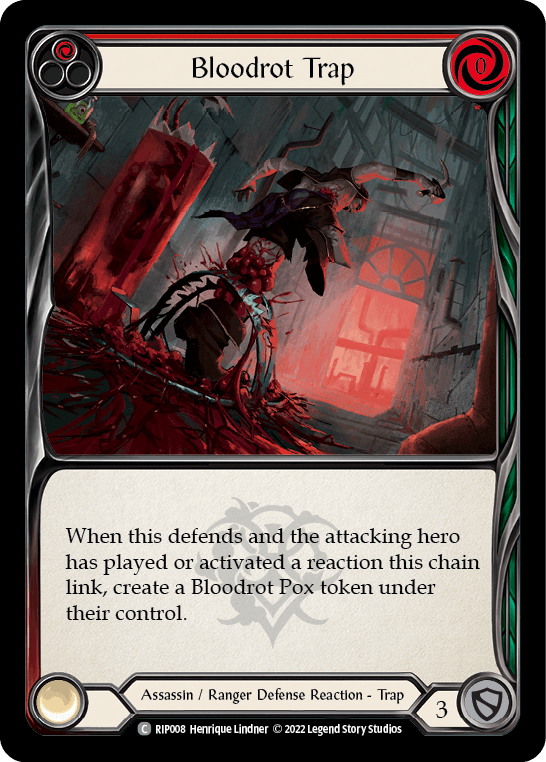 Bloodrot Trap (Red) [RIP008] (Outsiders Riptide Blitz Deck) - POKÉ JEUX