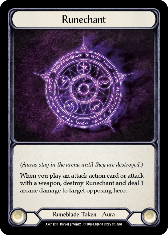 Runechant // Crucible of Aetherweave [ARC112-T // ARC115-T] (Arcane Rising) 1st Edition Normal - POKÉ JEUX