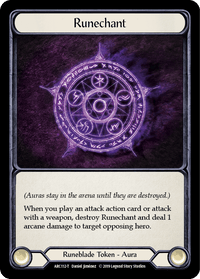 Runechant // Nebula Blade [ARC112-T // ARC077-T] (Arcane Rising) 1st Edition Normal - POKÉ JEUX