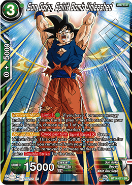 Son Goku, Spirit Bomb Unleashed (BT14-071) [Cross Spirits] - POKÉ JEUX