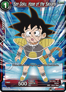 Son Goku, Hope of the Saiyans (Common) (BT13-019) [Supreme Rivalry] - POKÉ JEUX