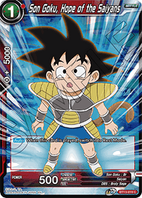 Son Goku, Hope of the Saiyans (Common) (BT13-019) [Supreme Rivalry] - POKÉ JEUX