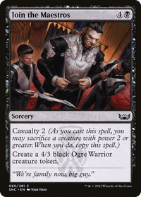 Join the Maestros [Streets of New Capenna]