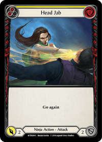 Head Jab (Yellow) [WTR099-C] (Welcome to Rathe) Alpha Print Normal - POKÉ JEUX