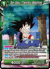 Son Goku, Training's Beginning (BT18-066) [Dawn of the Z-Legends] - POKÉ JEUX