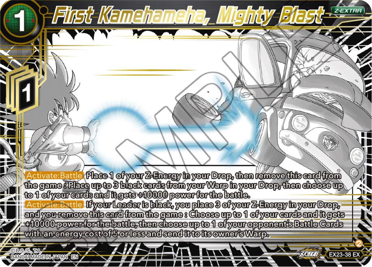 First Kamehameha, Mighty Blast (EX23-38) [Premium Anniversary Box 2023] - POKÉ JEUX