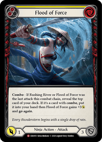Flood of Force [CRU055] (Crucible of War) 1st Edition Normal - POKÉ JEUX