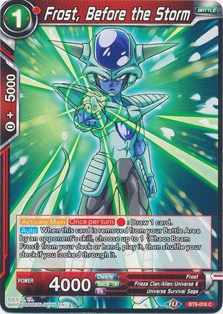 Frost, Before the Storm (BT9-016) [Universal Onslaught] - POKÉ JEUX