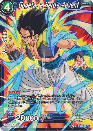 Gogeta, a Hero's Advent (EX07-04) [Magnificent Collection Fusion Hero] - POKÉ JEUX