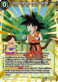 Grandpa's Heirloom, the Four-Star Ball (BT22-112) [Critical Blow] - POKÉ JEUX