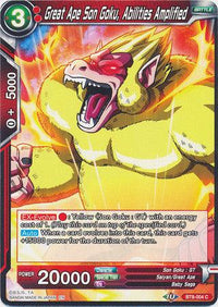 Great Ape Son Goku, Abilities Amplified (BT8-004) [Malicious Machinations] - POKÉ JEUX