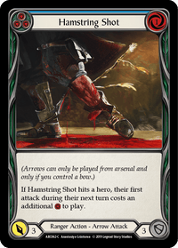 Hamstring Shot (Blue) [ARC062-C] (Arcane Rising) 1st Edition Rainbow Foil - POKÉ JEUX