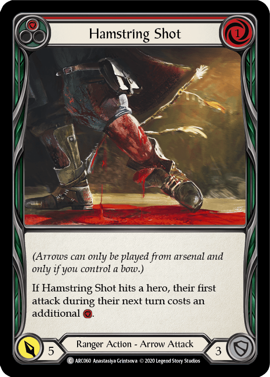 Hamstring Shot (Red) [U-ARC060] (Arcane Rising Unlimited) Unlimited Rainbow Foil - POKÉ JEUX